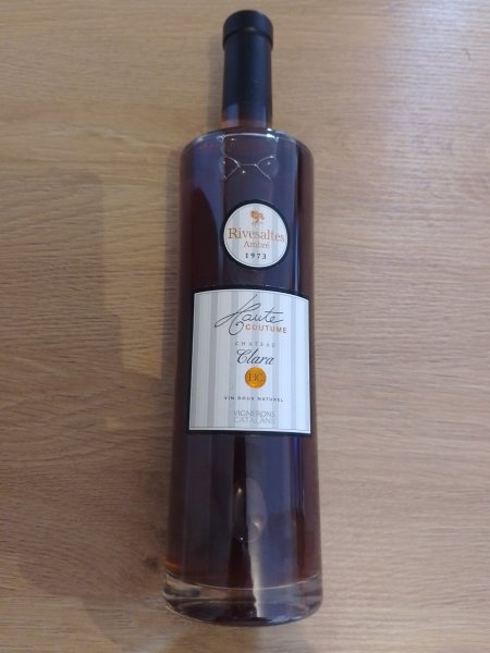 RIVESALTES AMBR 1973 COLLECTOR HAUTE COUTUME CHTEAU CLARA 17 75cl